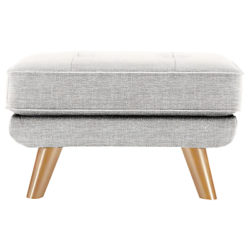 G Plan Vintage The Fifty Three Footstool Marl Grey